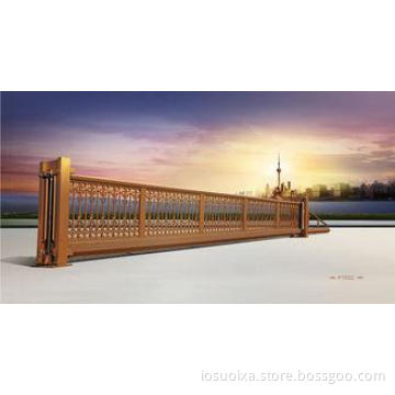 Cantilever Iron Villa Entry Automatic Sliding Gates With EM
